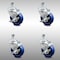 Service Caster 4 Inch SS Solid Polyurethane Wheel Swivel 1/2 Inch Threaded Stem Caster Set Brake SCC-SSTS20S414-SPUS-TLB-121315-4 - alternate 1